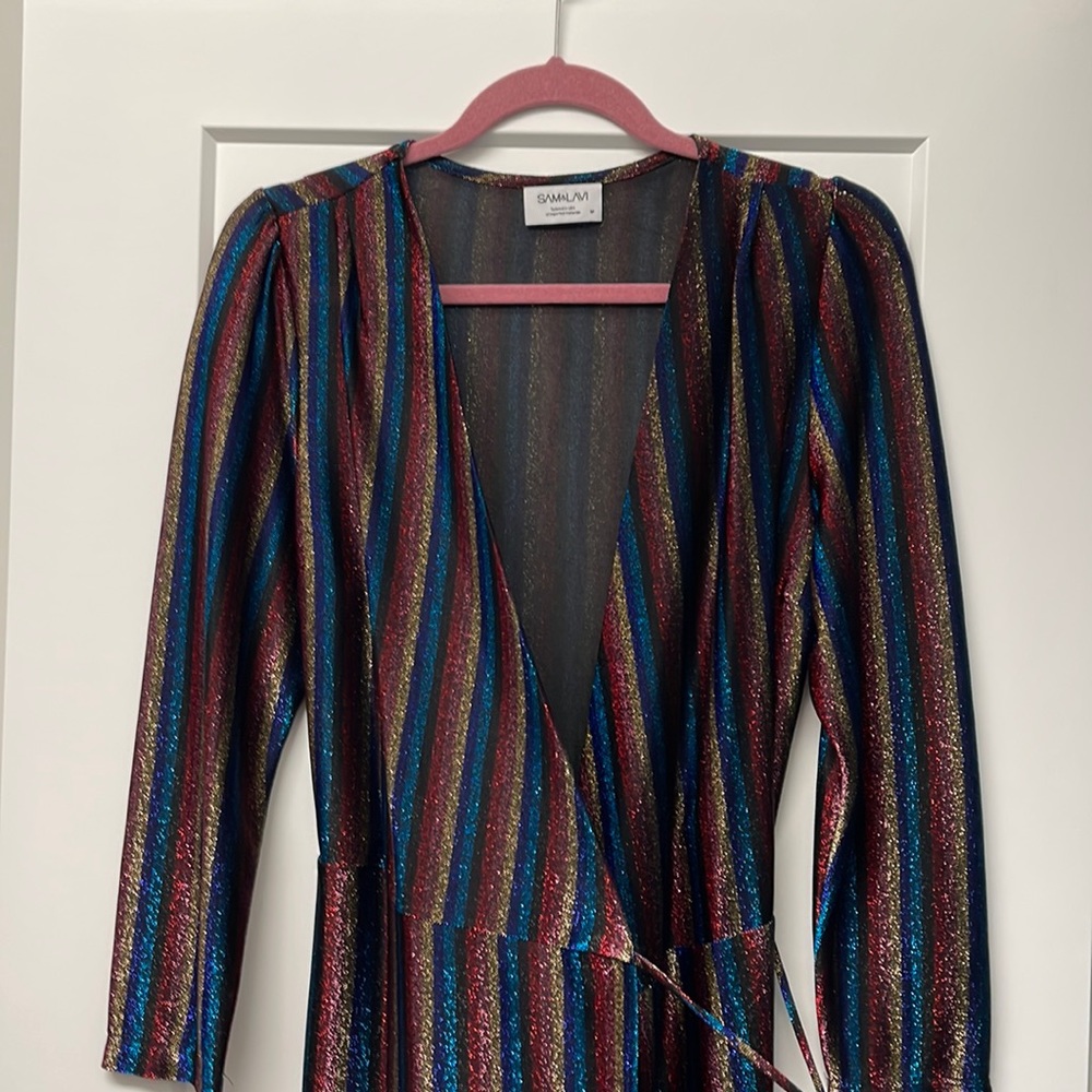 Sam&lavi wrap dress